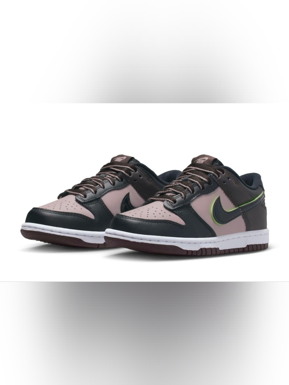 Nike Dunk Low SE "Particle Rose/Black/Velvet Brown/White"New No BOX W SZ 6.5